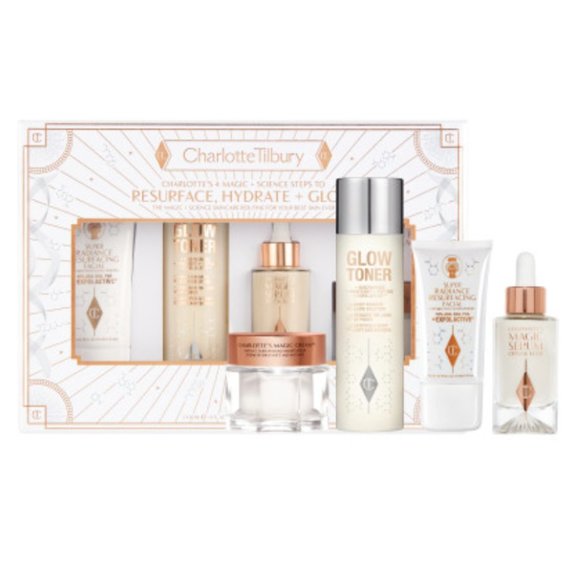 Charlotte Tilbury Charlotte's 4 Magic & Science Steps To Resurface Hydrate Glow - Picture 2 of 3